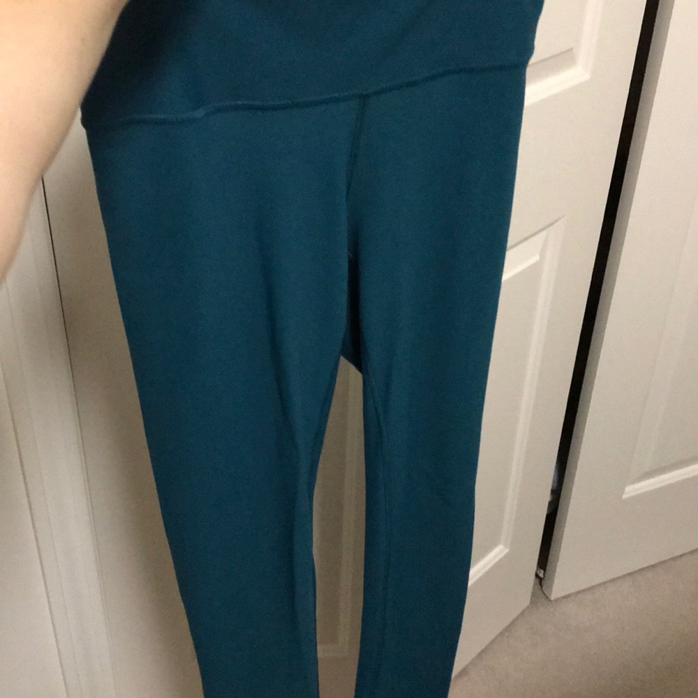 High rise Blue lululemon leggings
